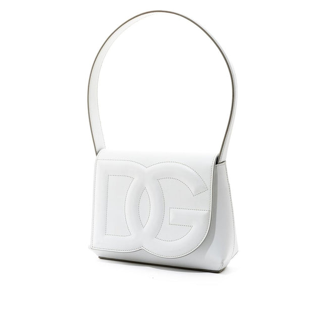 White Leather Handbag Dolce & Gabbana