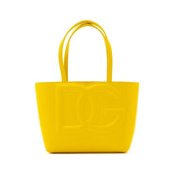 Yellow Leather Handbag Dolce & Gabbana