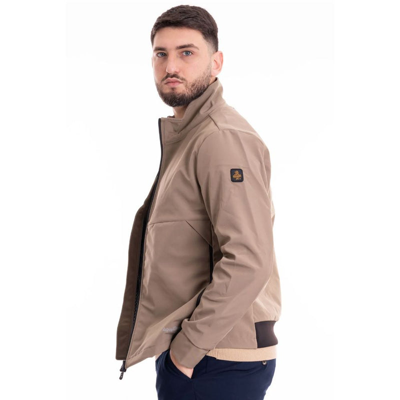 Beige Nylon Jacket Refrigiwear