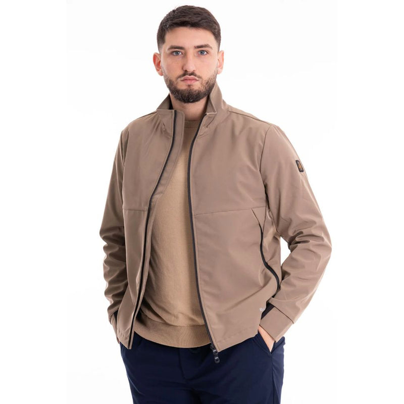 Beige Nylon Jacket Refrigiwear