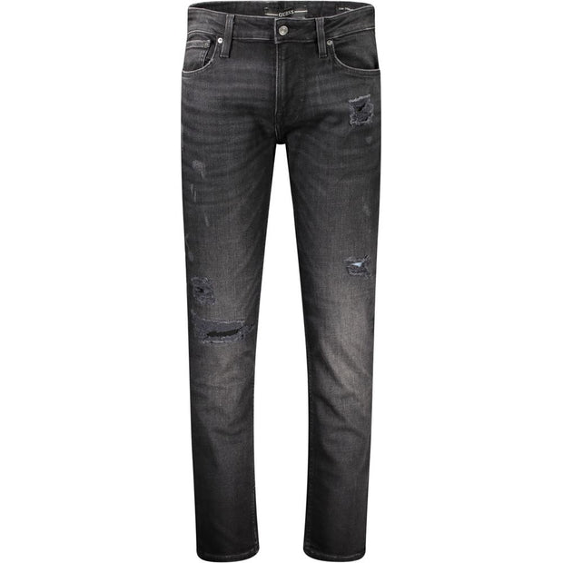 Black Cotton Jeans & Pant Guess Jeans