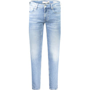 Light Blue Cotton Jeans & Pant Guess Jeans