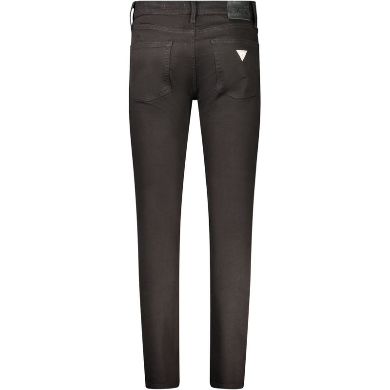 Black Cotton Jeans & Pant Guess Jeans