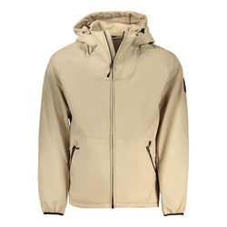 Beige Polyester Jacket Napapijri