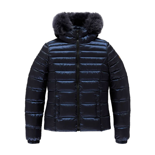 Blue Nylon Jackets & Coat Refrigiwear