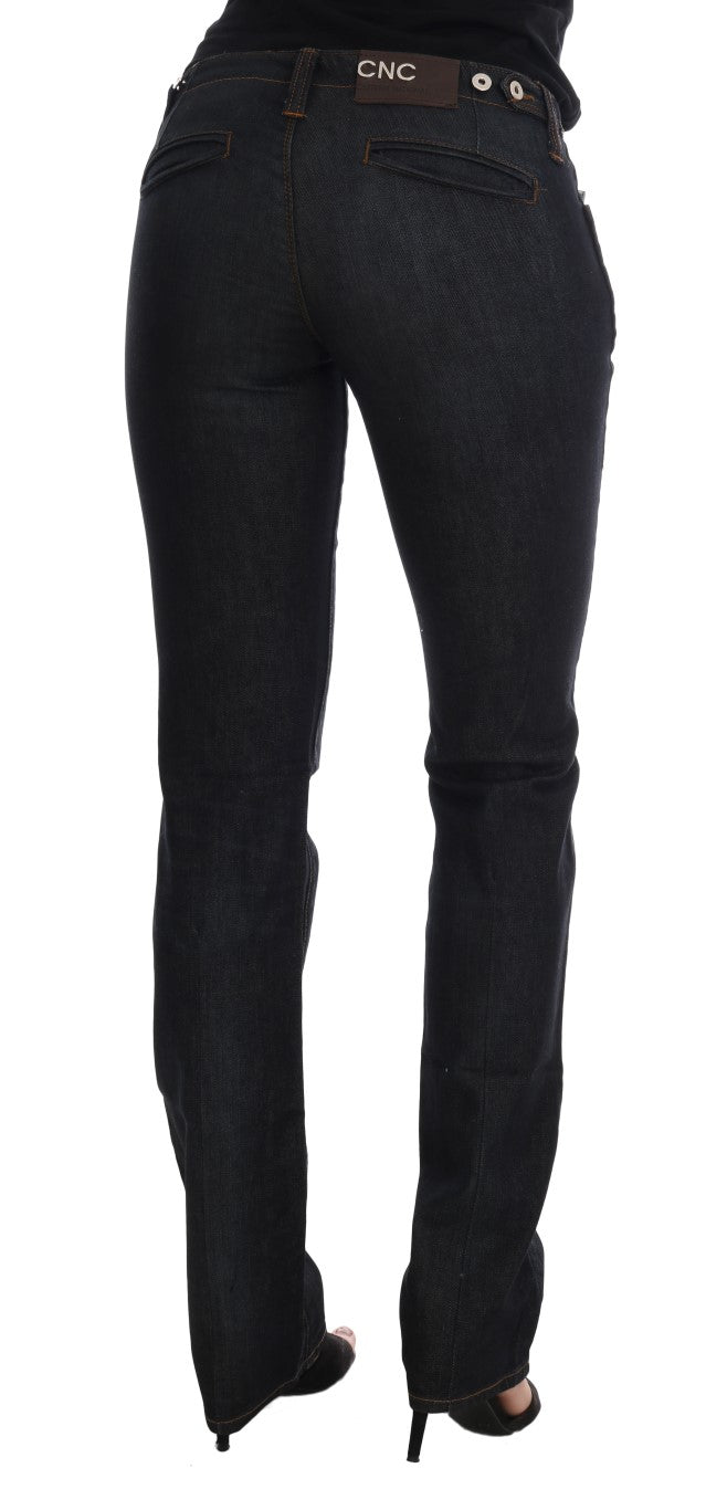 Svelte Dark Blue Slim Fit Jeans Costume National