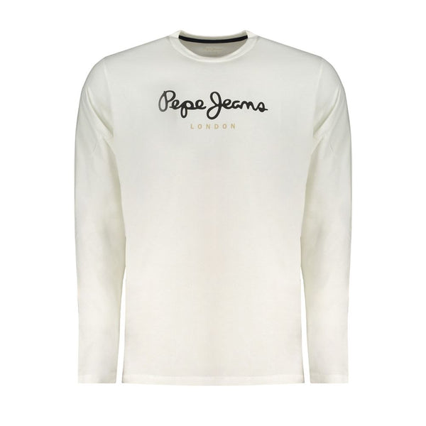 White Cotton T-Shirt Pepe Jeans