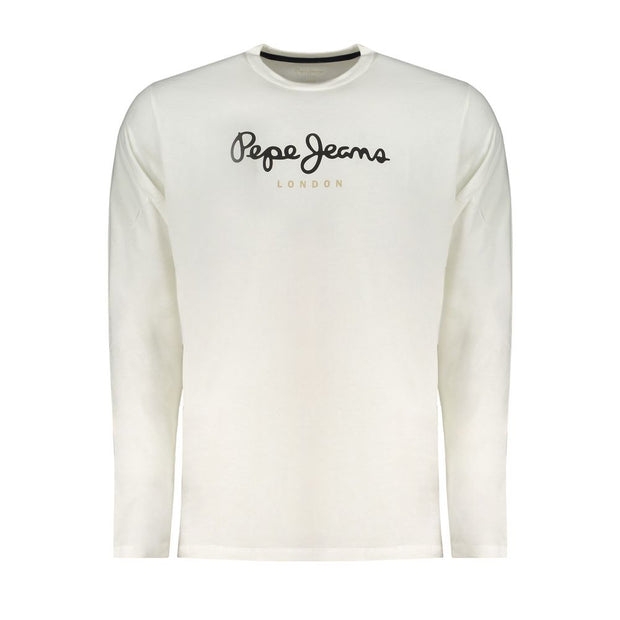 White Cotton T-Shirt Pepe Jeans