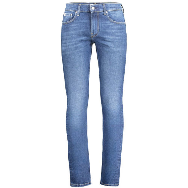 Blue Cotton Jeans & Pant Calvin Klein