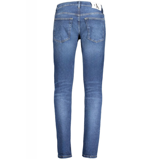 Blue Cotton Jeans & Pant Calvin Klein