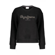 Black Cotton Sweater Pepe Jeans