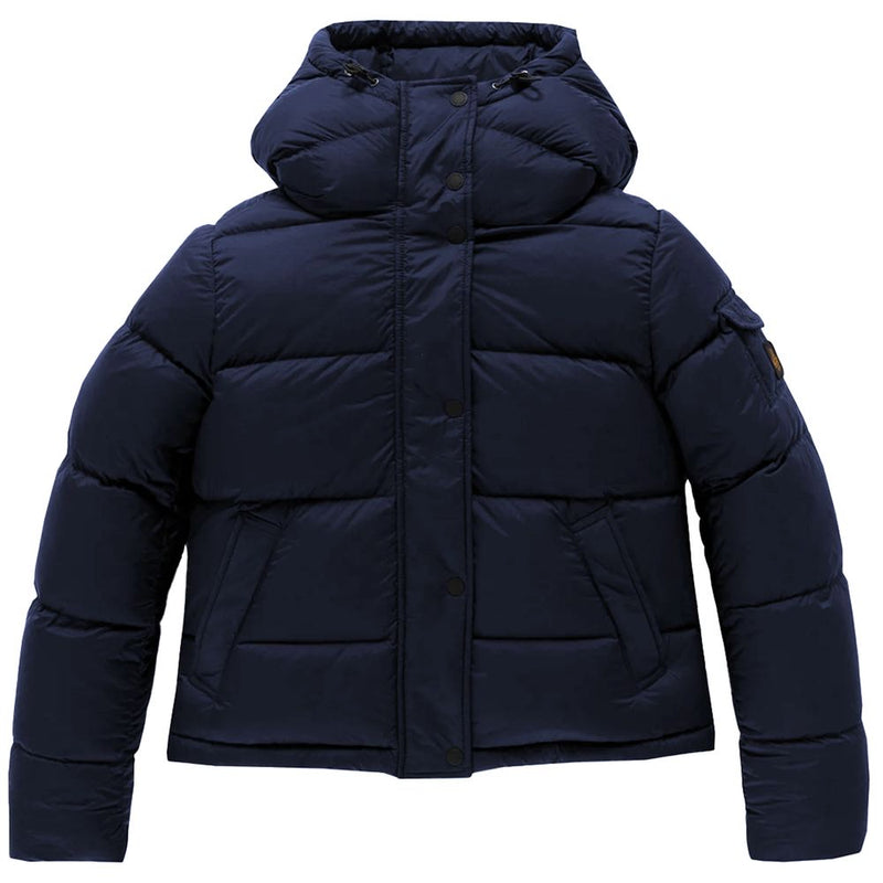 Blue Polyester Jackets & Coat Refrigiwear