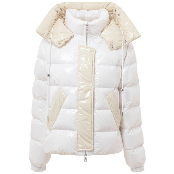 White Polyamide Jackets & Coat Add