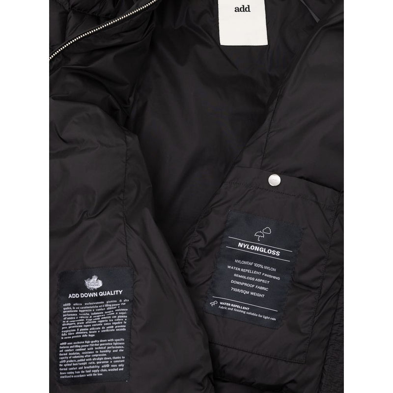 Black Polyamide Jackets & Coat Add