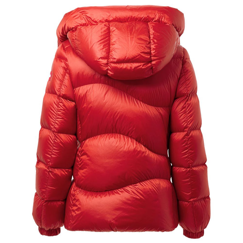 Red Polyamide Jackets & Coat Add