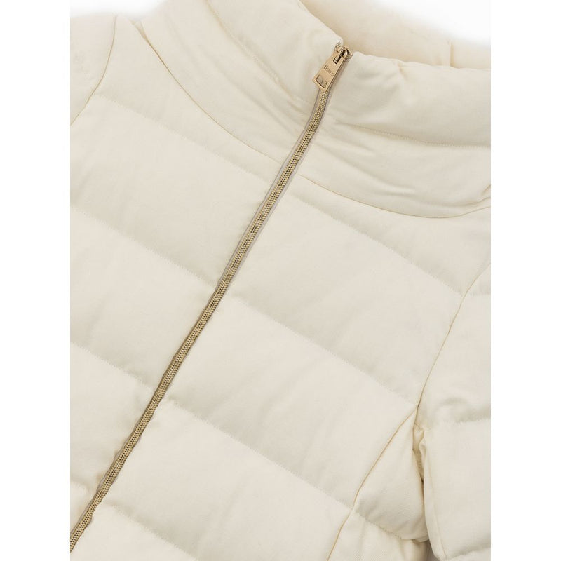 White Viscose Jackets & Coat Herno