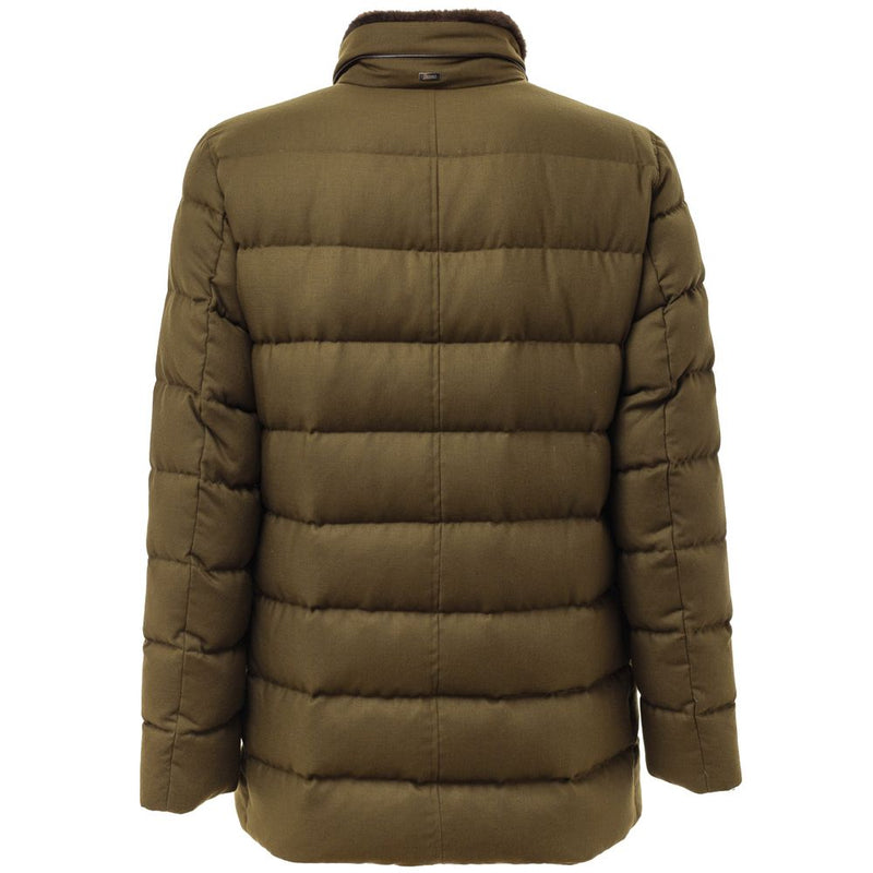 Green Viscose Jacket Herno