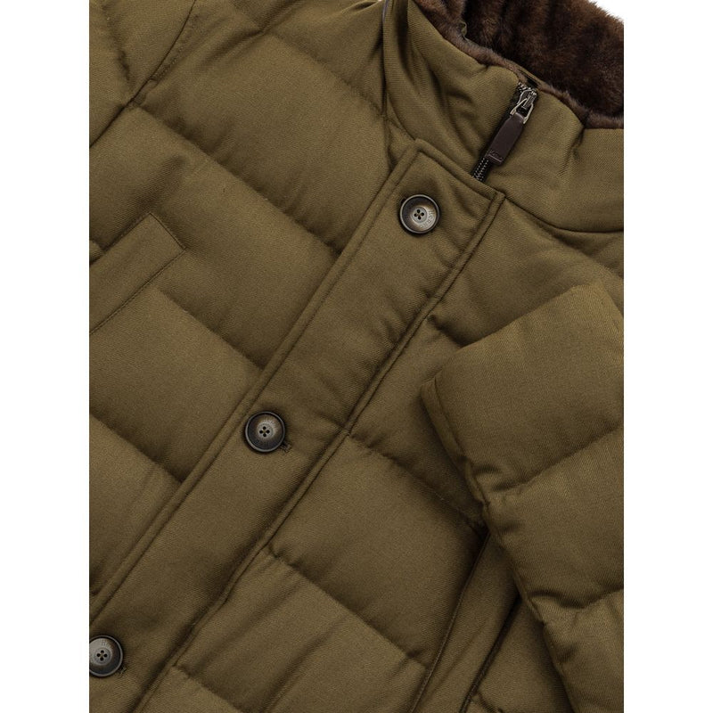 Green Viscose Jacket Herno