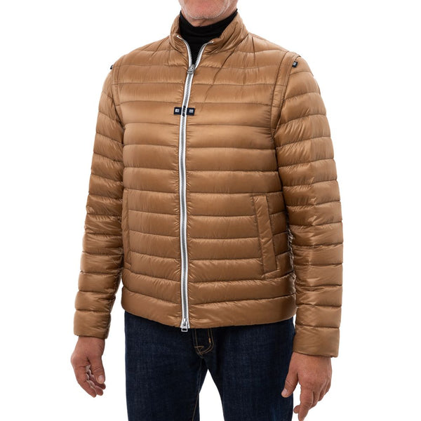 Brown Polyamide Jacket Herno