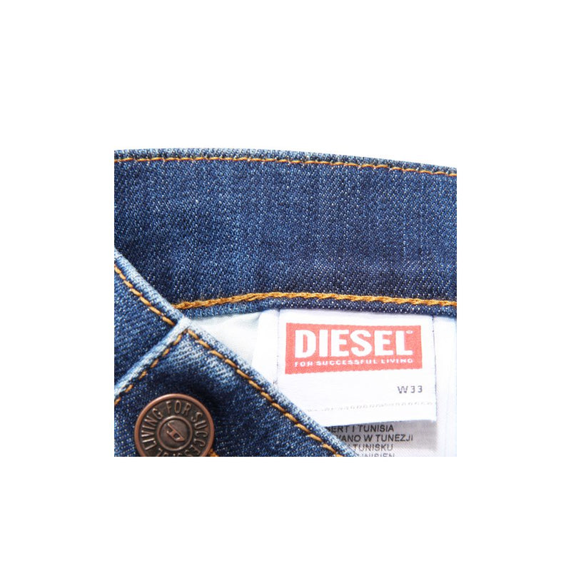 Blue Cotton Jeans & Pant Diesel