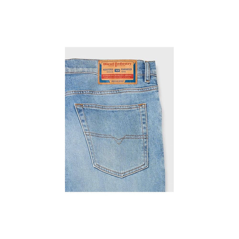 Light Blue Cotton Jeans & Pant Diesel