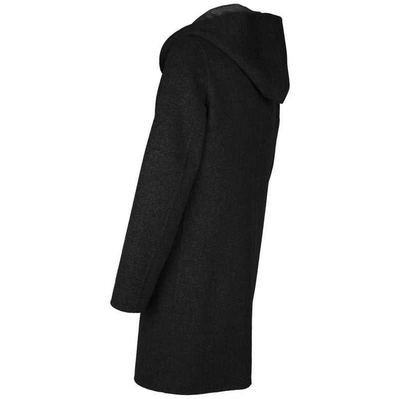 Black Wool Vergine Jacket Made in Italy