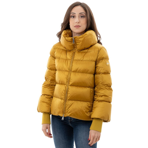 Gold Polyamide Jackets & Coat Add