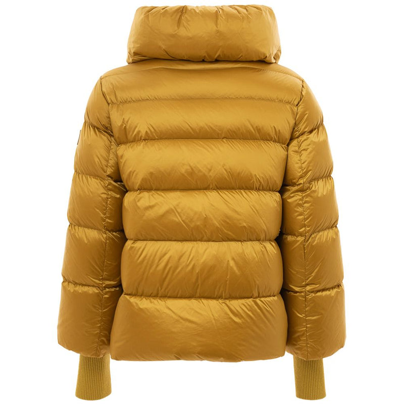 Gold Polyamide Jackets & Coat Add