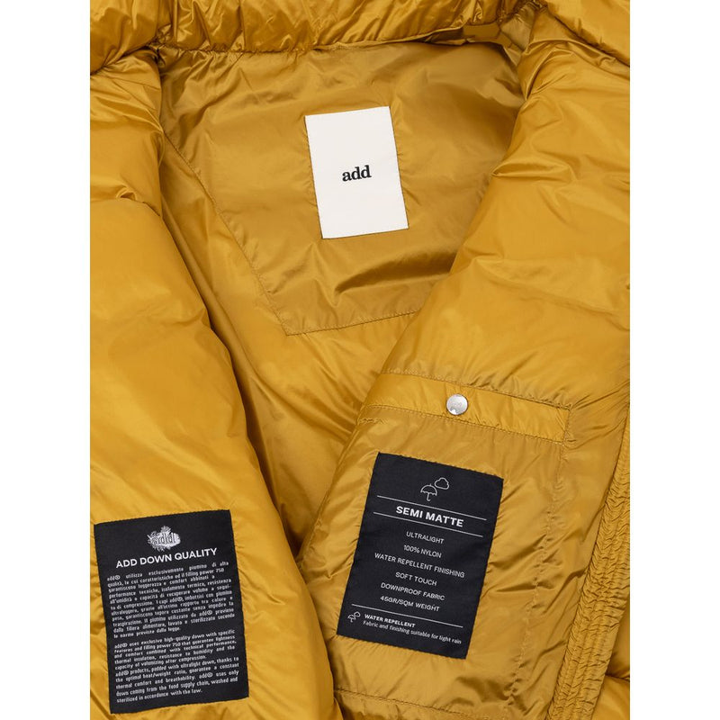 Gold Polyamide Jackets & Coat Add