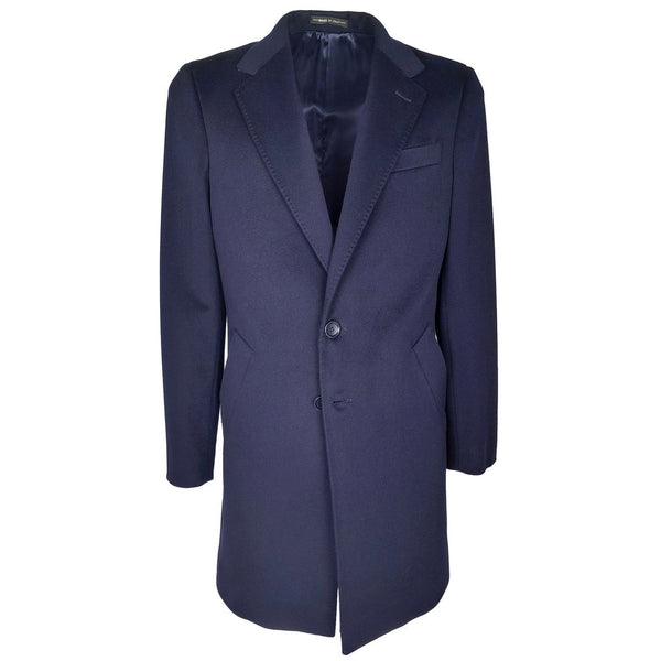 Blue Cashmere Jacket Made in Italy