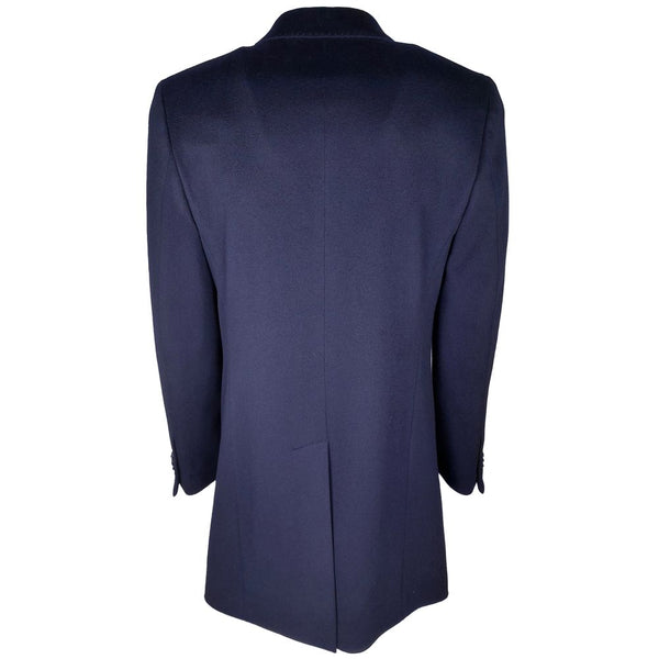 Blue Cashmere Jacket Made in Italy