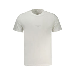 White Cotton T-Shirt Guess Jeans