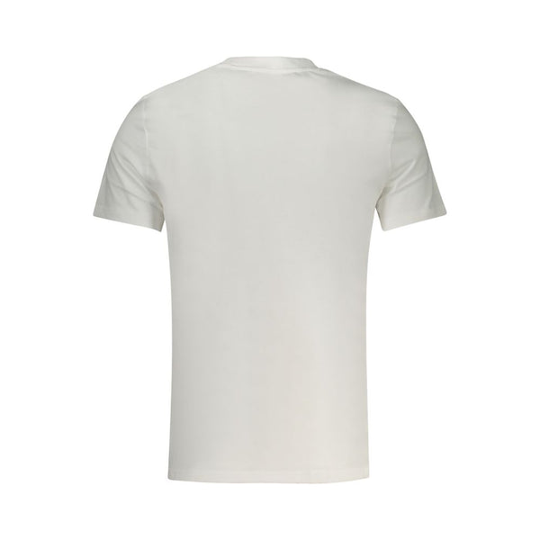 White Cotton T-Shirt Guess Jeans