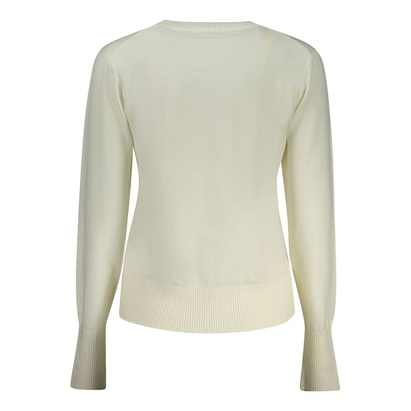 White Polyester Sweater Guess Jeans