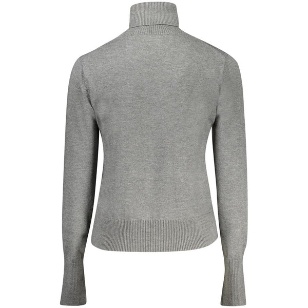 Gray Polyester Sweater Guess Jeans