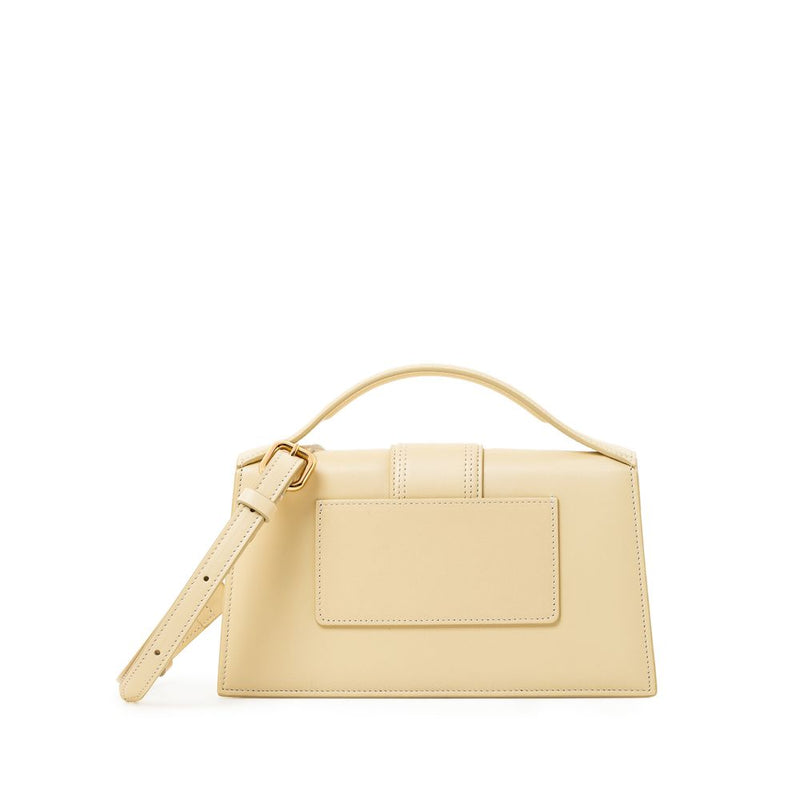 Yellow Leather Shoulder Bag Jacquemus