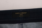 Chic Blue Denim Mini Skirt Dolce & Gabbana