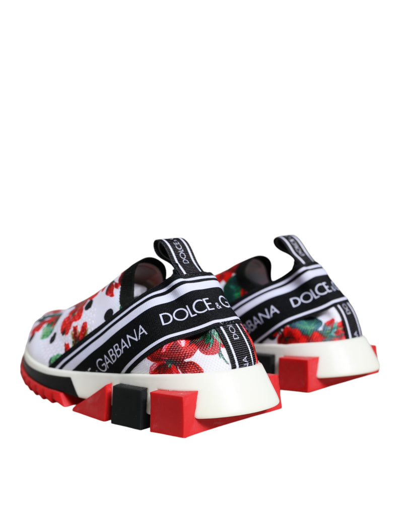 Multicolor Geranium Sorrento Sneakers Shoes Dolce & Gabbana