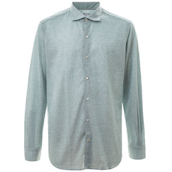 Light Blue Cotton Shirt Loro Piana