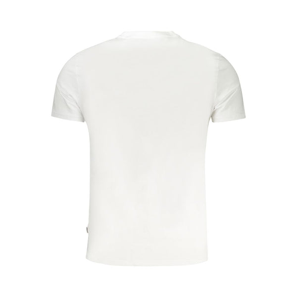 White Cotton T-Shirt Guess Jeans