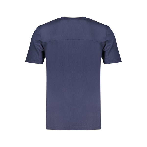 Blue Cotton T-Shirt Fila