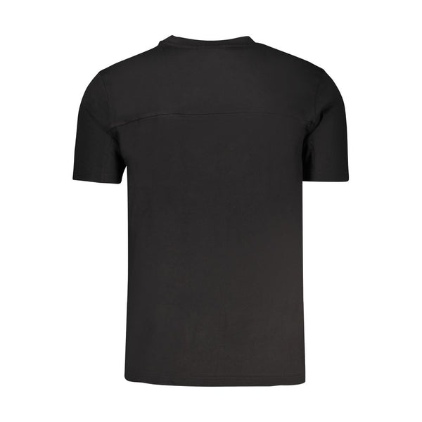 Black Cotton T-Shirt Fila