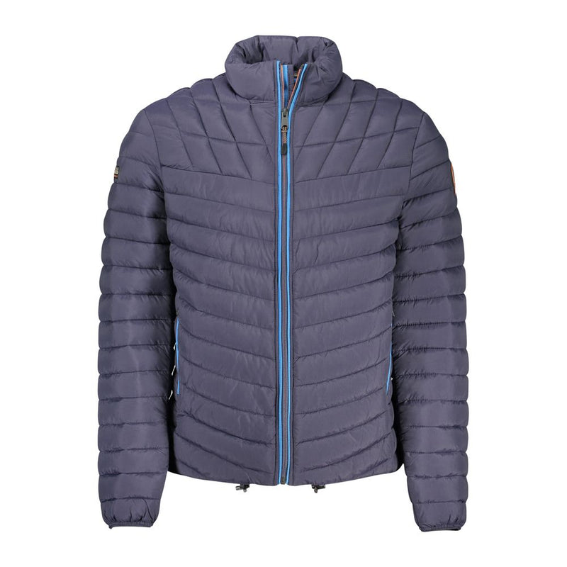 Blue Polyamide Jacket Napapijri