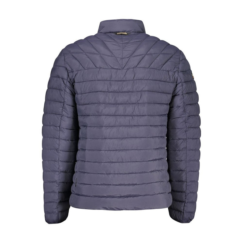 Blue Polyamide Jacket Napapijri