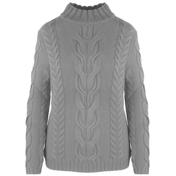 Gray Wool Sweater Malo