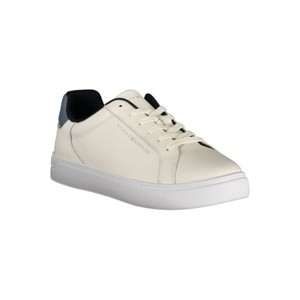 Beige Polyester Sneaker Tommy Hilfiger