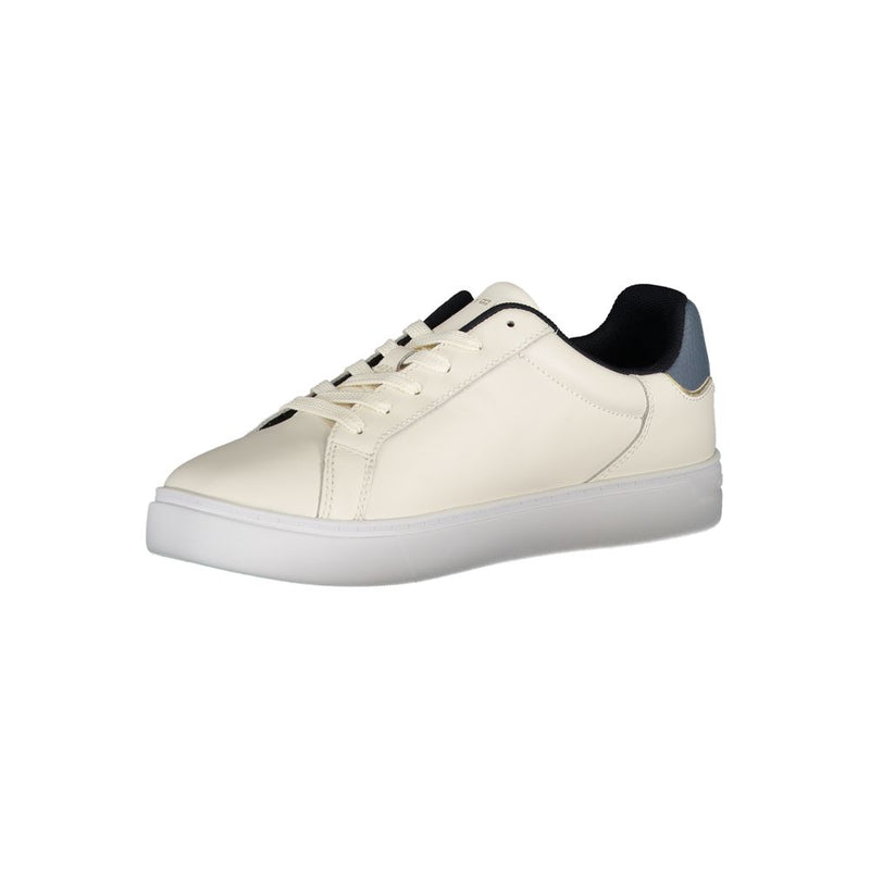 Beige Polyester Sneaker Tommy Hilfiger