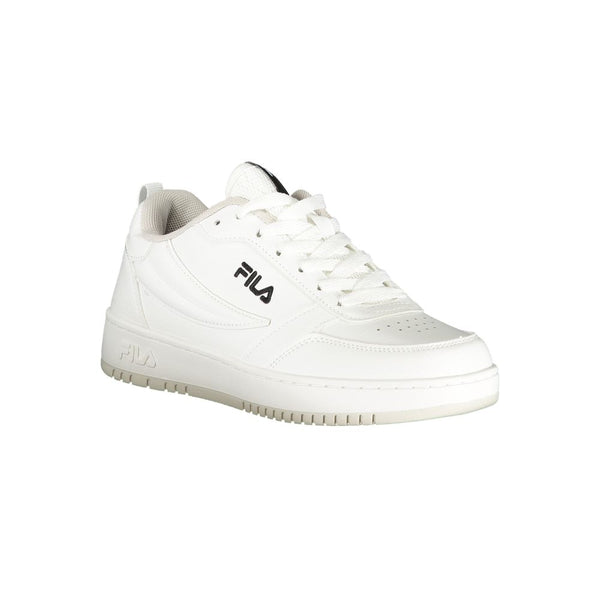 White Polyester Sneaker Fila