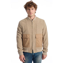 Beige Cotton Jacket Roberto Pepe Luxury