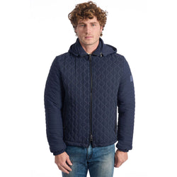 Blue ECOMONTONE Jacket Roberto Pepe Luxury